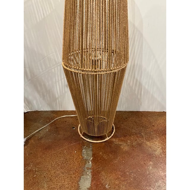 2020s Large Braided String Lamp For Sale - Image 5 of 6