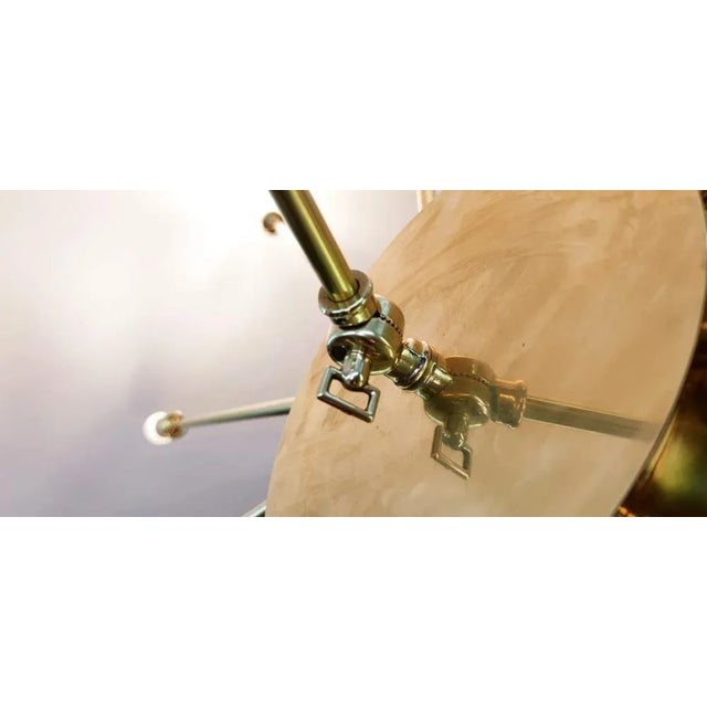 Gold Brass Sputnik Ceiling Lights For Sale - Image 8 of 18