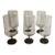 Vintage Mid-Century Modern Rosenthal Variation Smoke Pilsner Beer Glasses - Set of 6 For Sale