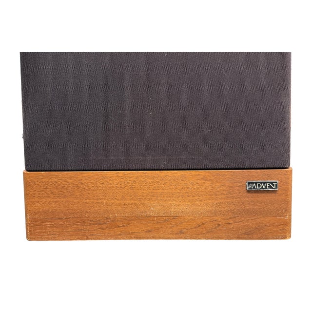 1975 Advent Legacy Floor Standing Speakers - Bullnose Corner Solid Wood Accents – Original Owner! For Sale - Image 11 of 15
