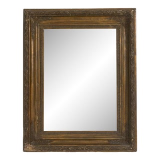 19th Century French Empire Giltwood Wall Mirror France 19th Century For Sale