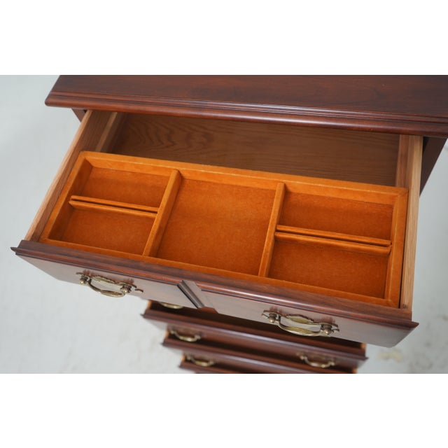 Henkel Harris Henkel Harris Cherry 7 Drawer Lingerie Chest For Sale - Image 4 of 16
