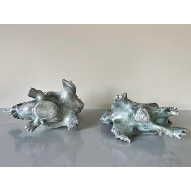 1960's Jodie Art Pottery Roosters Sculptures - a Pair For Sale - Image 12 of 13