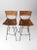 Mid-Century Stools Pair For Sale - Image 6 of 11