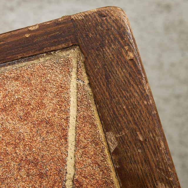 Wood Barrois Ceramic Top Coffee Table For Sale - Image 7 of 18