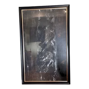 Vintage Abstract Expressionist Framed Painting