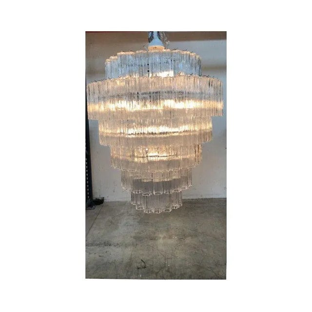 Early 21st Century Murano Glass Sputnik Chandeliers by Simoeng, Set of 2 For Sale - Image 5 of 8