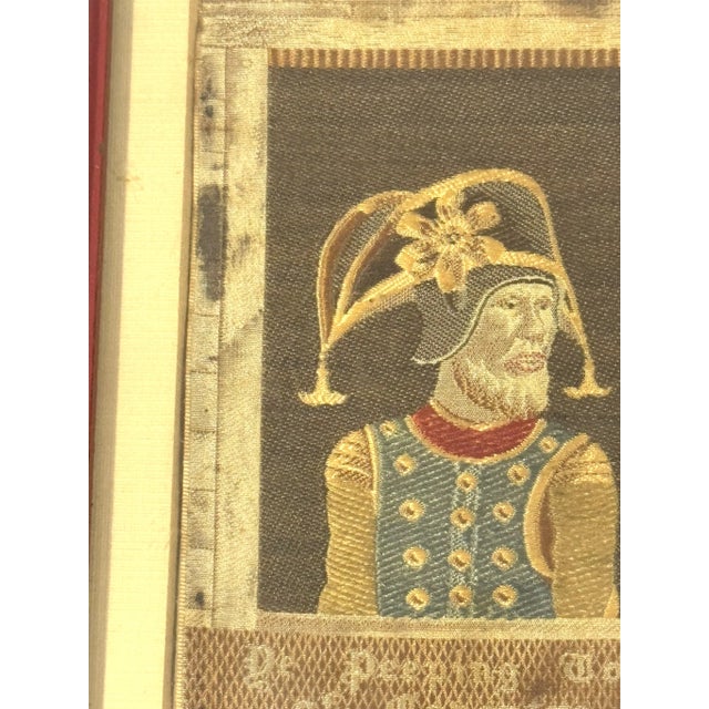 Black 19th Century Stevengraph For Sale - Image 8 of 8