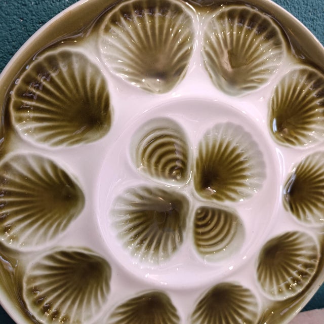 Vintage French Oyster Tray from Moulin des Loups, 1970s For Sale - Image 3 of 6