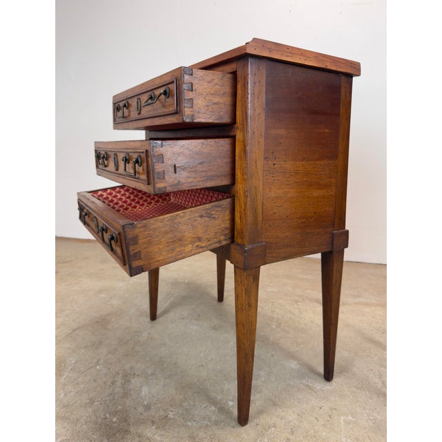 Early 20th Century Early 20th Century French Louis XVI Style Nightstands Side Tables, Italy For Sale - Image 5 of 12