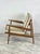 Solid Wood Wanut Tone Mid Century Chair For Sale - Image 4 of 5