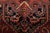 Heriz Rug 8’4” X 12′ Red Wool Vintage Tribal Hand-Knotted Oriental Carpet For Sale - Image 11 of 15