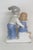 Lego Japan Porcelain Figurine Girl and Boy Reading Open Book Glossy Finish 5087b For Sale - Image 4 of 16