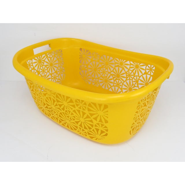 Vintage 1960s Sulo Floral Laundry Basket Designed By Luigi Colani Chairish
