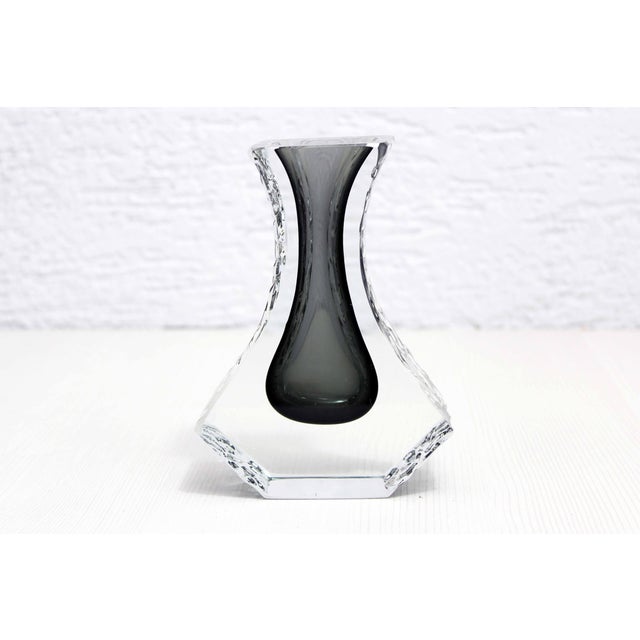 Murano Glass Vase attributed to Alessandro Mandruzzato For Sale - Image 12 of 12