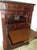 Brown Early 19th Century French Empire Flame Mahogany Drop Front Secretary Desk For Sale - Image 8 of 12