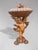 Wood Italian Baroque Putti Statue in Walnut, 1860 For Sale - Image 7 of 10