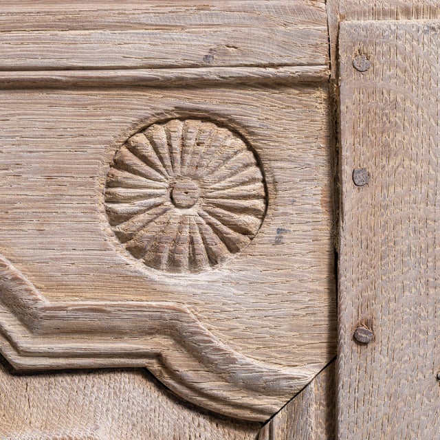 19th Century 19th Century Oak Provincial Buffet For Sale - Image 5 of 16