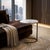 Narrow Marble Top Side Table from Forzini For Sale - Image 6 of 13