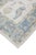 Turkish Oushak Runner Soft Blue & Ivory Handwoven Wool Rug 2'11" X 9'2" For Sale In Houston - Image 6 of 9