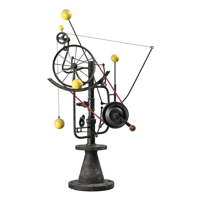 Kinetic Metal Sculpture, Switzerland, 1996 For Sale