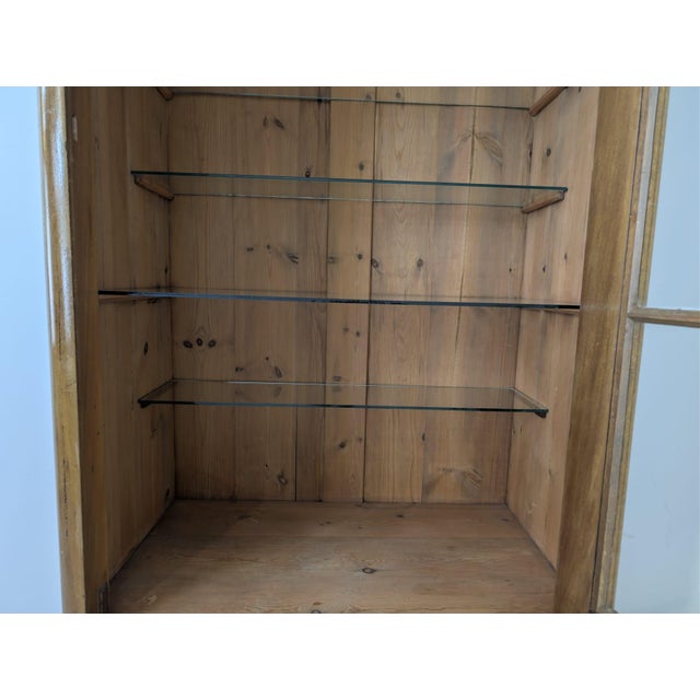 Antique Display Cabinet in Walnut For Sale - Image 6 of 18