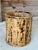 Tan Vintage Coastal Tortoise Bamboo Wastebasket / Cachepot Planter For Sale - Image 8 of 9