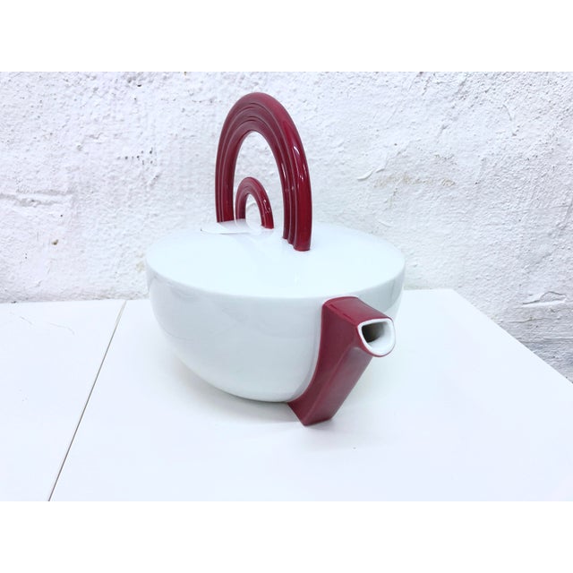 Vintage Tea Service by Mario Bellini for Rosenthal, 1980s, Set of 15 For Sale - Image 12 of 18