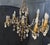 1930s 1930 French Chandelier 10 Lights With Rock Crystals For Sale - Image 5 of 6