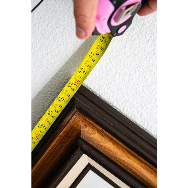 Mid Century Modern Original Art Boat Sailboat White Green Oil Canvas Signed Nm For Sale - Image 11 of 11