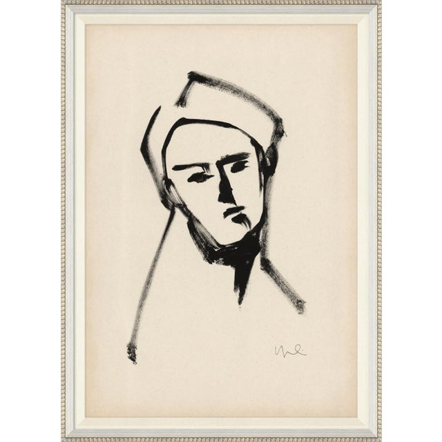 Figurative Carrier & Company for Soicher Marin 'Helga II' Framed Figurative Print For Sale - Image 3 of 3