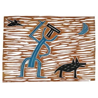 Domingo Millan, Composition, 1990, Engraving For Sale