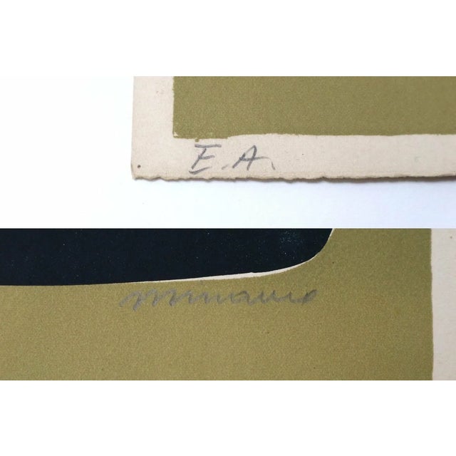 Contemporary Minaux Original Lithograph Le Grand Bouquet 1966 Signed & Numbered For Sale - Image 3 of 7