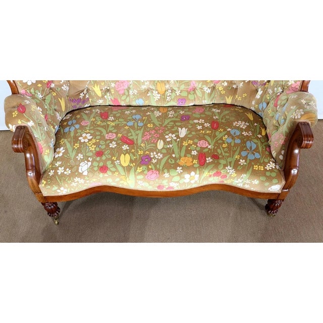 Restoration Period Small Cherry Ear Sofa For Sale - Image 11 of 18