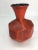 Mid-Century Modern Mid Century Geometrical Haeger Red Vase For Sale - Image 3 of 10