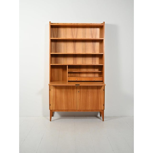 Scandinavian Elm Bookcase, 1930s For Sale - Image 12 of 12