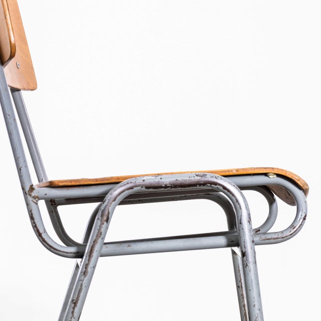 1950’s Remploy English Stacking Dining Chairs. - Set of Six Remploy was originally established under the terms of the...