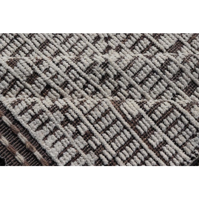 Modern Hand-Knotted Wool Rug by Keivan Woven Arts 9'10 X 14'0 For Sale - Image 10 of 11