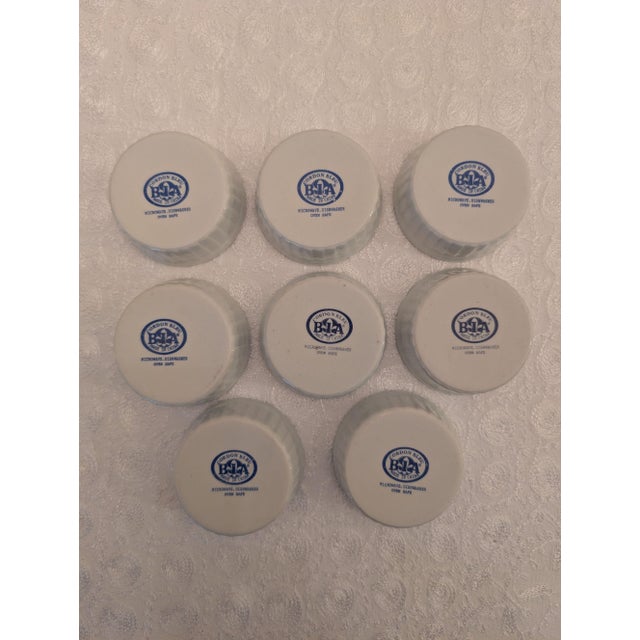 French Bia Cordon Bleu 2-Ounce Porcelain Ramekins, Set of 8 For Sale - Image 3 of 8