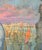 Antique Painting : 1920’s Antique French Oil Painting “Orientale” With Rich, Colorful Texture For Sale In Los Angeles - Image 6 of 12