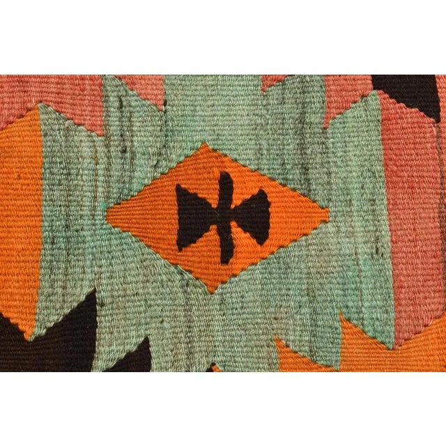 Textile Handmade Kilim in Wool For Sale - Image 7 of 13