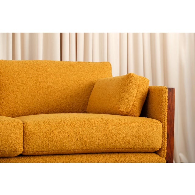 Rosewood Case Sofa in the Style of Milo Baughman, 1970s For Sale - Image 14 of 17