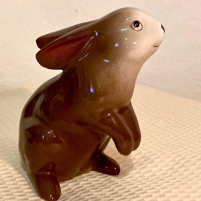 1970s Charming Vintage Ceramic Rabbit Perfect for Your Easter Decor For Sale - Image 5 of 7