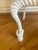 Hollywood Regency 1950’s Hollywood Regency Hand Carved Rope and Tassel Armchair For Sale - Image 3 of 14