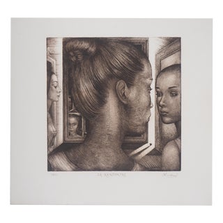 Christian Robilliard, The Surrealist Encounter, Etching For Sale