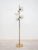 Mid-Century Modern Mid-Century German Opaline Globe Floor Lamp in Brass from Kaiser, 1959 For Sale - Image 3 of 11