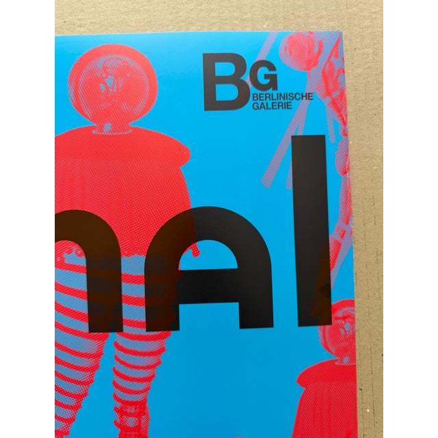 Black Bauhaus Oskar Schlemmer Figures Archive Exhibition Poster, Berlin, 2019 For Sale - Image 8 of 10