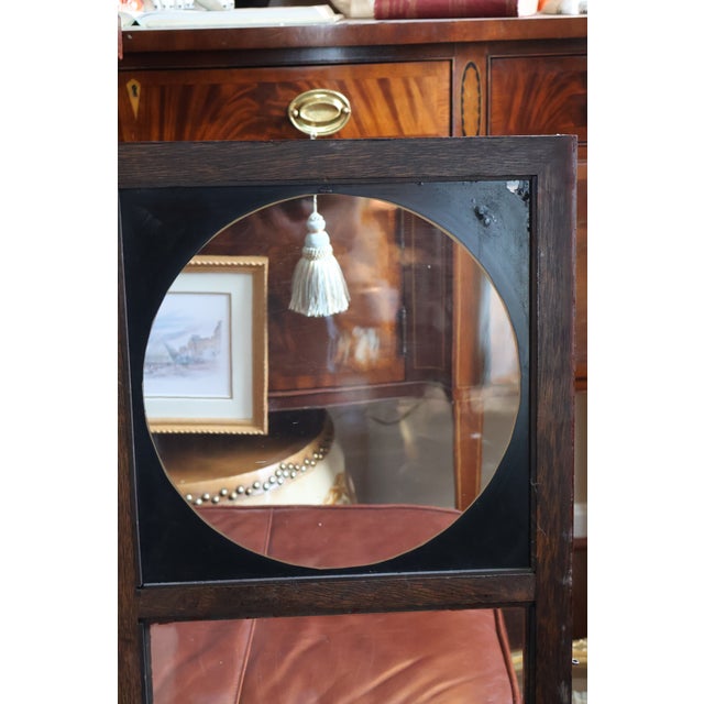 Antique New Haven Oak Store Regulator Wall Clock—Chas. Ettinger Cleveland For Sale - Image 10 of 18