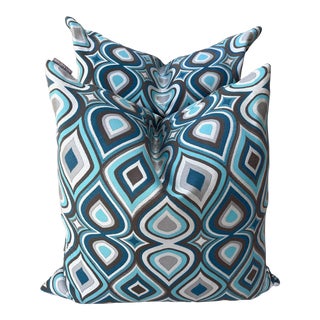 Pair of d.v Kap Decorative Throw Pillows For Sale