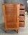 19th Century Solid Walnut Five Drawer Chest For Sale - Image 9 of 15